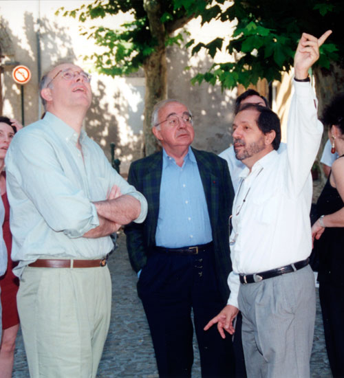 2004 - Jacques Rigaud et Daniel Girard - Photo la Chartreuse