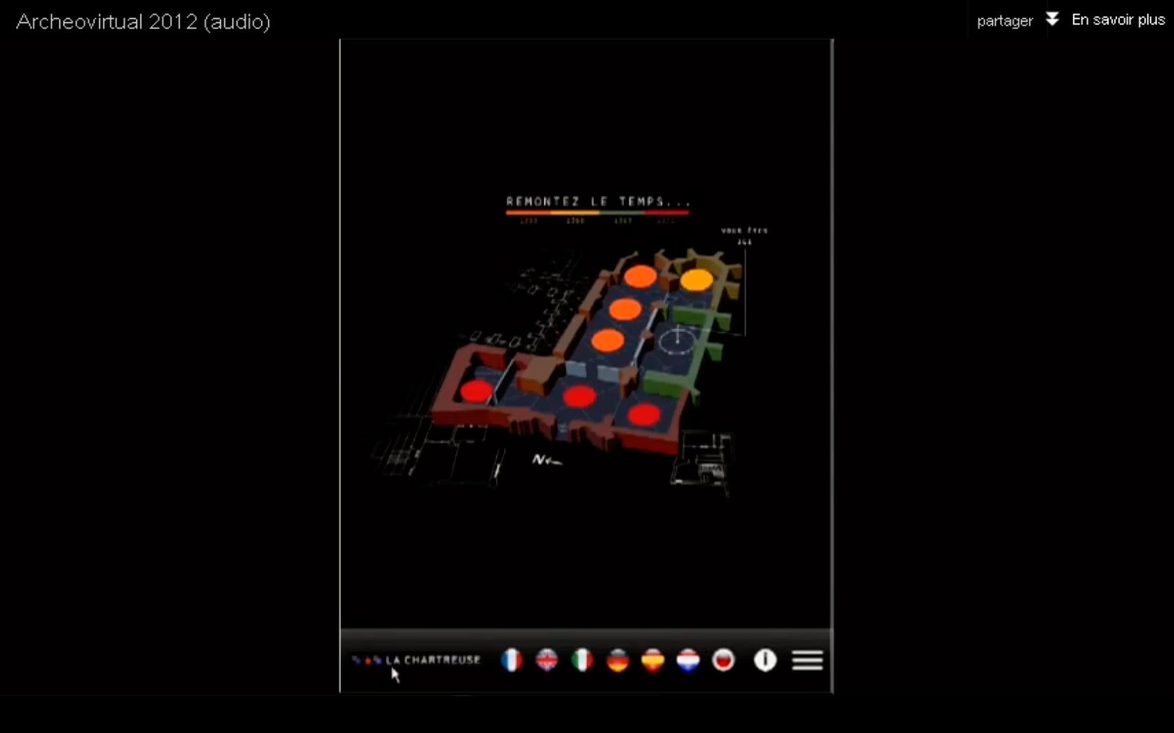 Image extraite de la vidéo Archeovirtual 2012 Image extraite de la vidéo Archeovirtual 2012