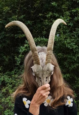 exposition "être chèvre" © Estelle Lacombe