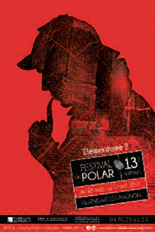 Affiche du festival du polar 2017 © Agence L'Eau à la bouche