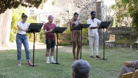 Les Voix du bivouac ©Agathe Vilotitch - la Chartreuse