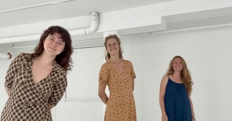 Lauréanne Dumoulin, Pamela Ghislain,  Marie Vauzelle © DR
