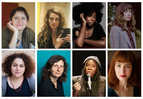 Catherine Benhamou ©Pierre Trovel - Olivia Csiky Trnka - Françoise Dô ©Georges-Emmanuel Arnaud - Ruppert Pupkin ©Claire Pathé - Leyla-Claire Rabih ©Vincent Arbelet - Olivia Rosenthal © Francesca Mantovani-éd Gallimard - Joëlle Sambi ©Isabelle Belloi-Emulsion Photographique - Gwendoline Soublin ©Morgane Drouot