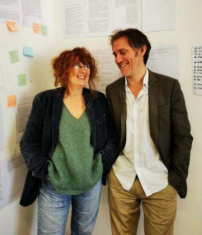 Anne-Laure Liegeois et Arno Bertina