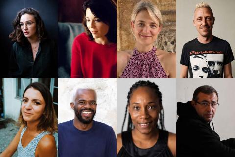 mosaïque des portraits des participants