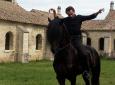 "Surgissement" dans le Grand cloître de la Chartreuse © Marie-Claire Bruzzoni - La Chartreuse