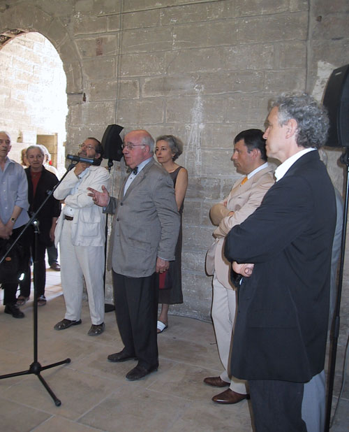 2000 - Eglise de la Chartreuse - Jacques Rigaud, Daniel Girard et François de Banes Gardonne