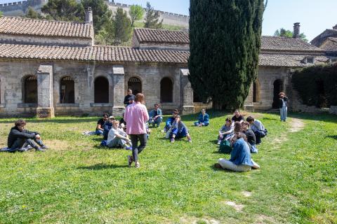 les étudiants du conservatoire en visite © Alex Nollet la Chartreuse