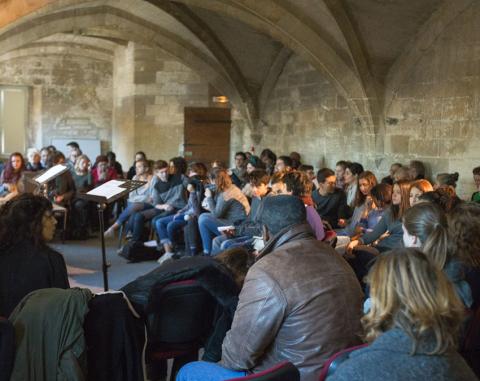 Lectures salles de la boulangerie © Alex Nollet - La Chartreuse