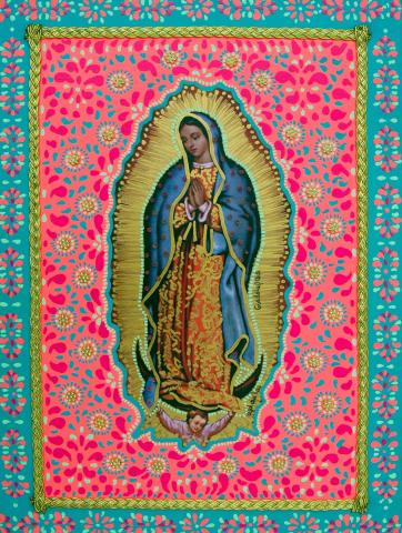 vierge colorée © DR vierge colorée © DR
