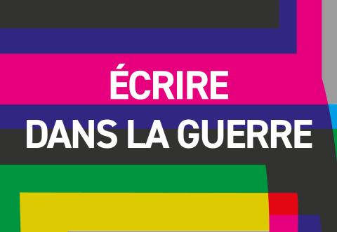 visuel écrire dans la guerre
