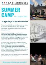 téléchargez le livret Summer Camp 2024